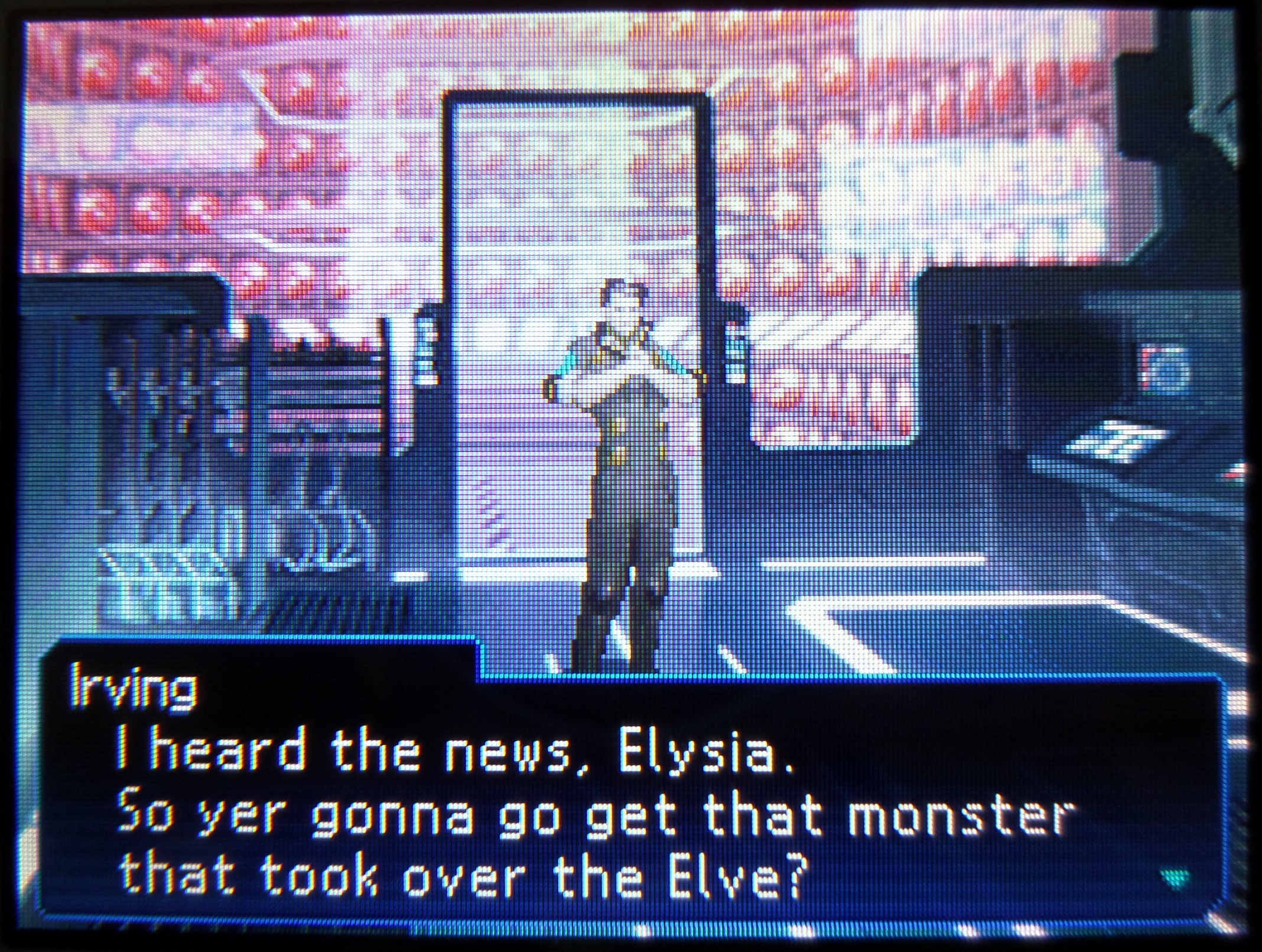 I heard the news. So yer gonna go get that monster that took over the elve?