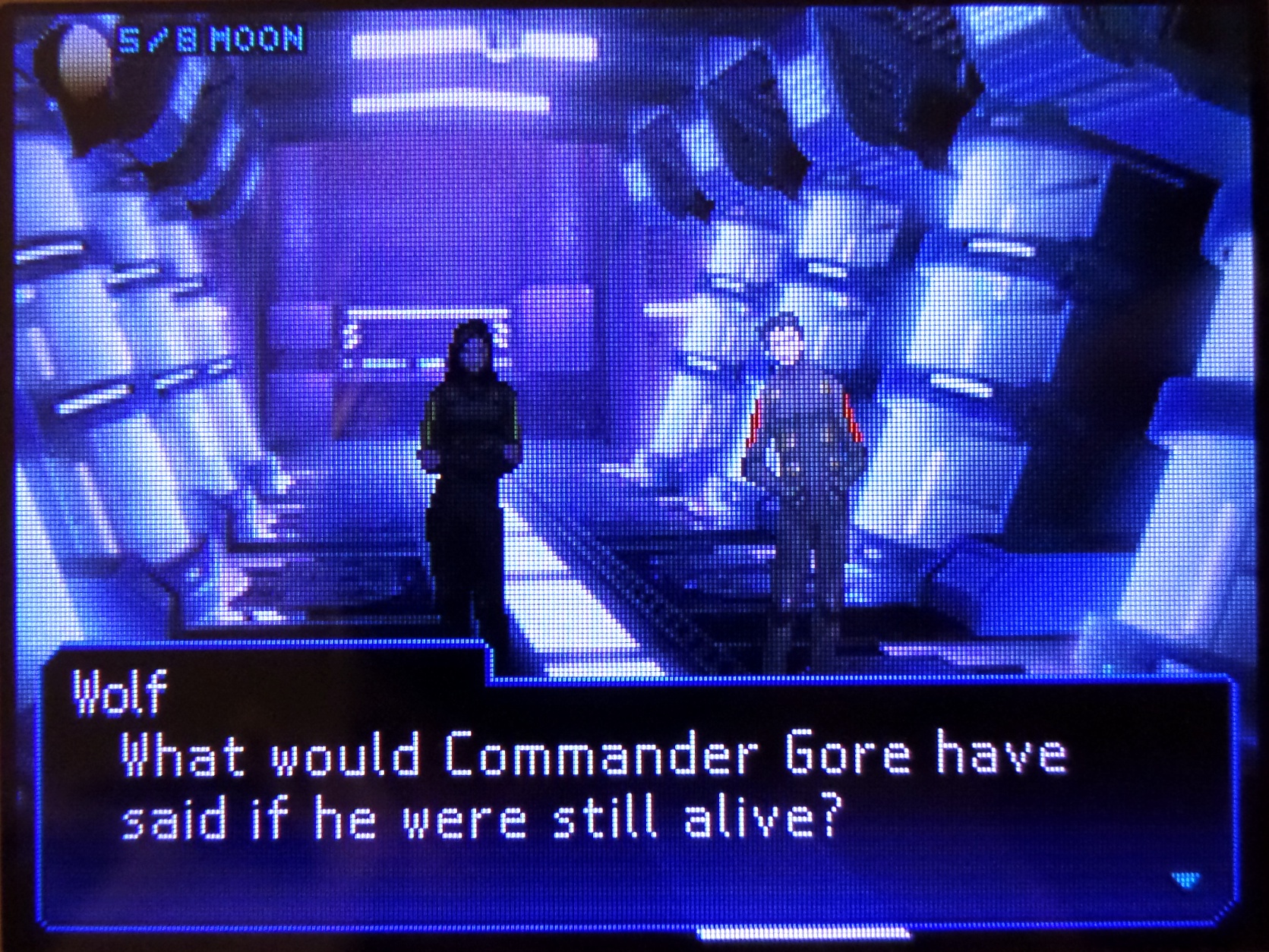 wolf: what would commander gore have said if he were still alive?
