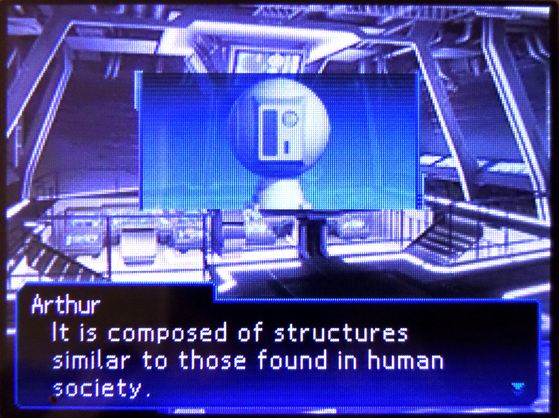 arthur: it is composed of structures similar to those found in human society.