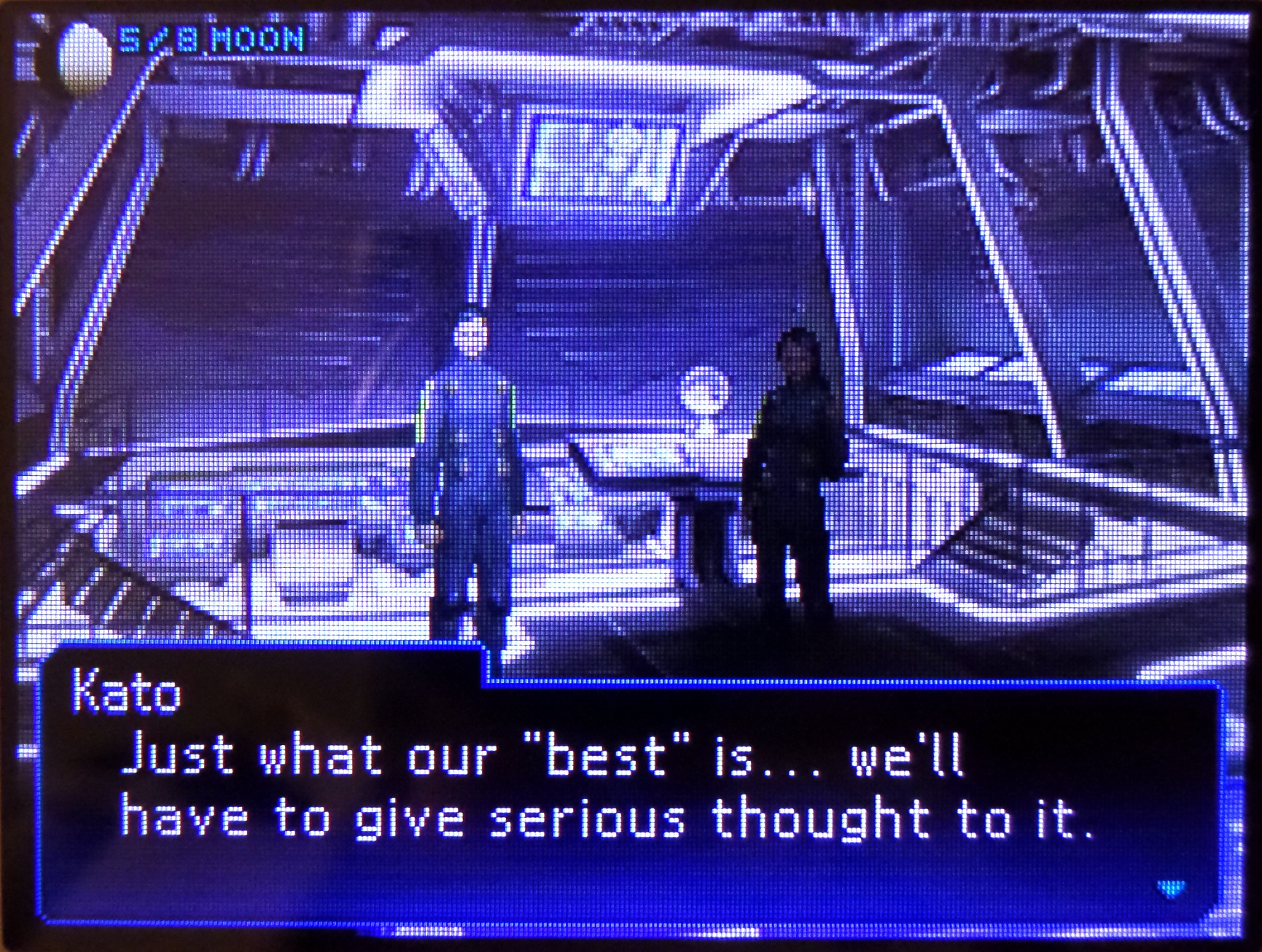 kato: just what our 'best' is... we'll have to give serious though to it.