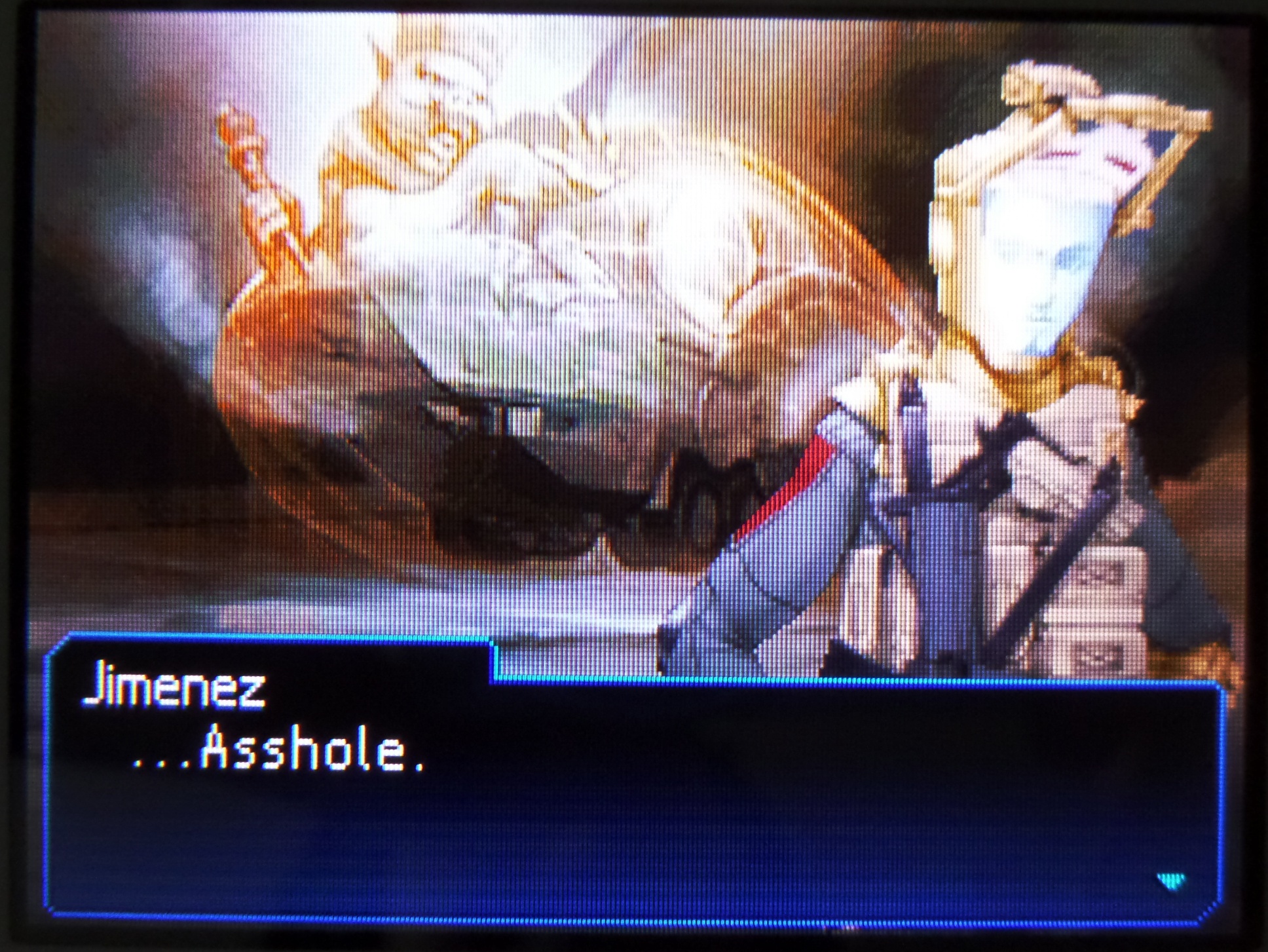 ...asshole.