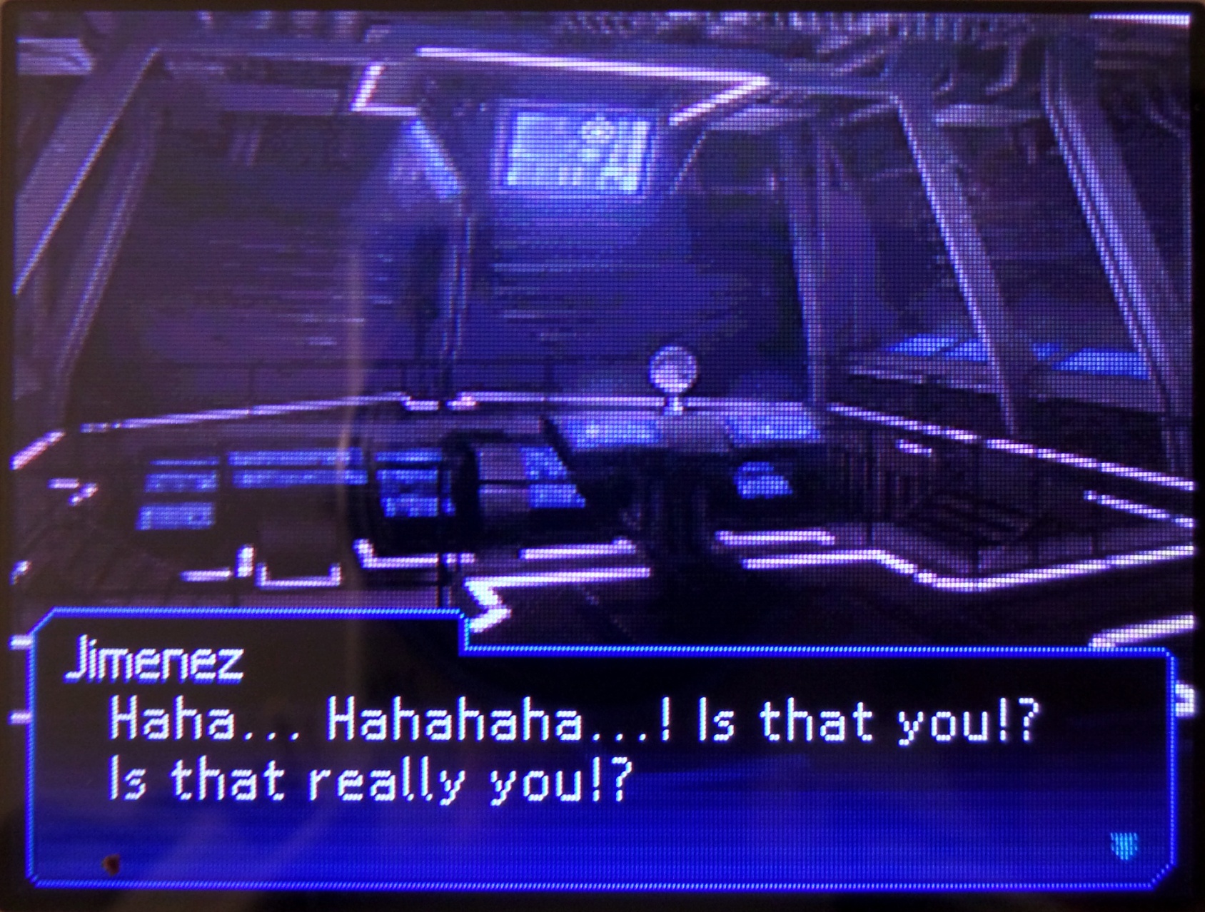 jimenez: haha... hahahaha...! is that you!? is that really you!?