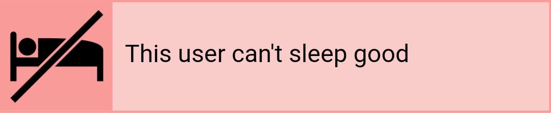 Can't sleep good