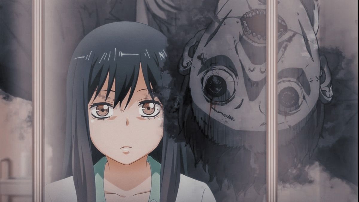 Mieruko-Chan screen