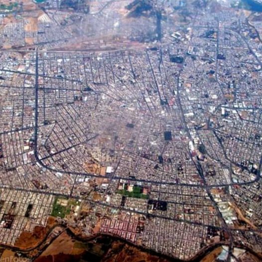 Mapa Aéreo. Aguascalientes.