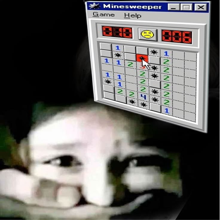 minesweeper got me on chokehold