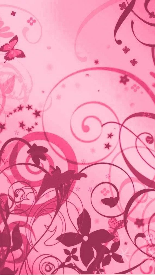 cute pink wallpaper