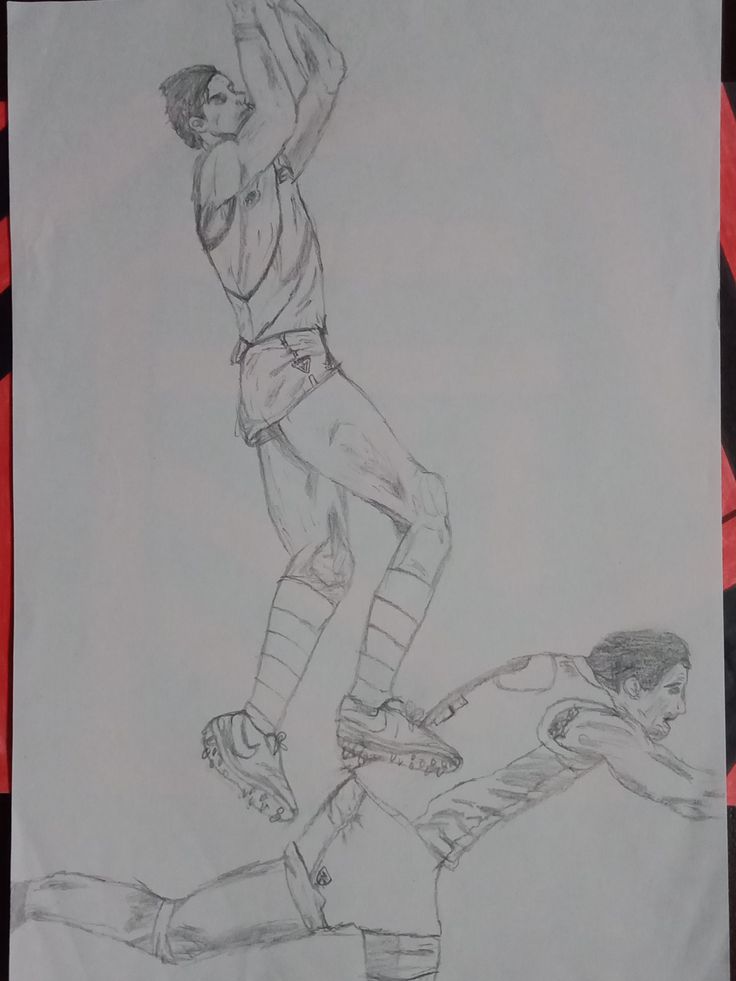 Joe Daniher Mark of the Year 2017 Drawing