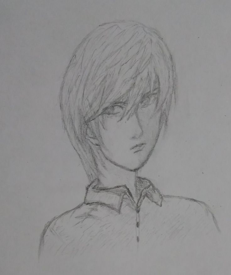Light Yagami Drawing