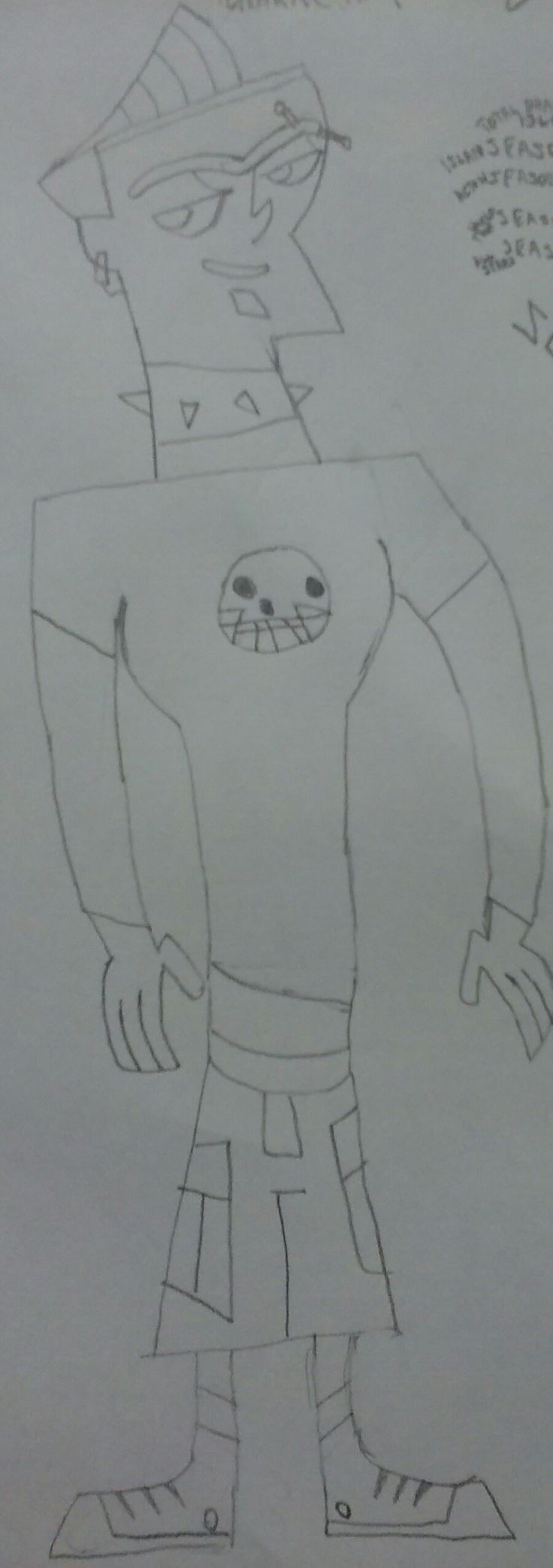 Total Drama Duncan Drawing April 2016
