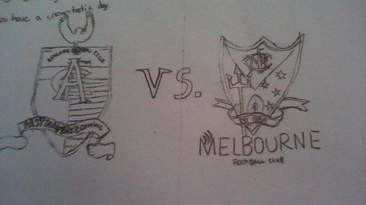 Adelaide vs Melbourne Birthday Drawing April 2015