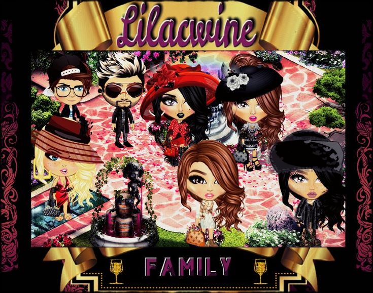 YoWorld Lilacwine Family edit
