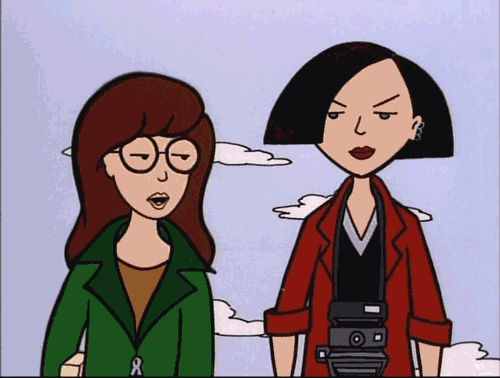 jane lane bestever gif | Daria mtv, Daria morgendorffer, Cartoon shows
