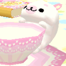 bear in cup