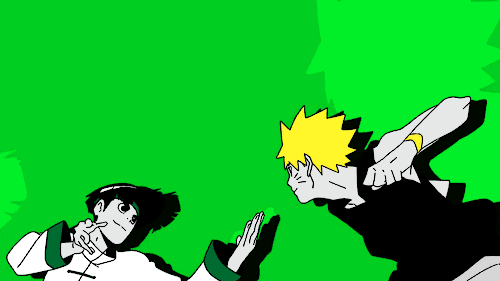 Rock Lee vs Naruto