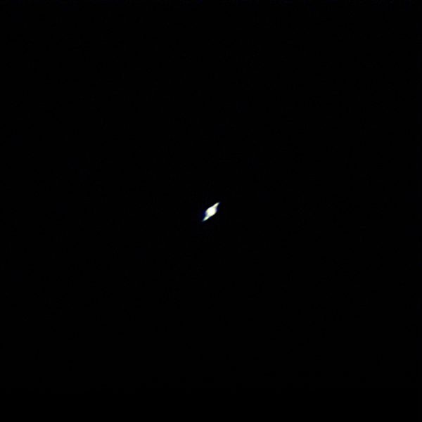 Saturn telescope shot