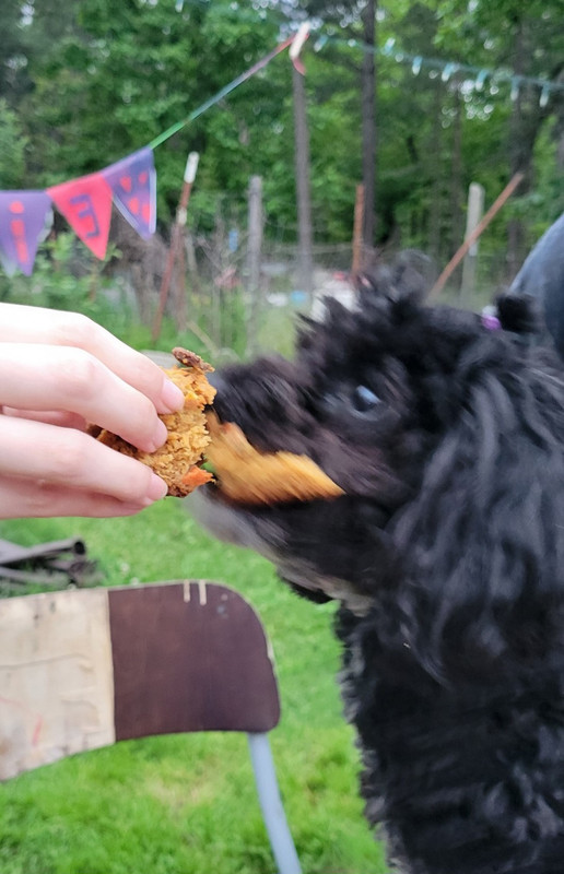more eating