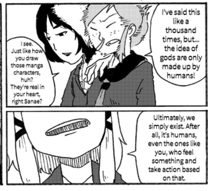 Sanae keeps getting a runny nose! Don't you have tissues on you?