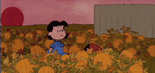 A peanuts fall gif