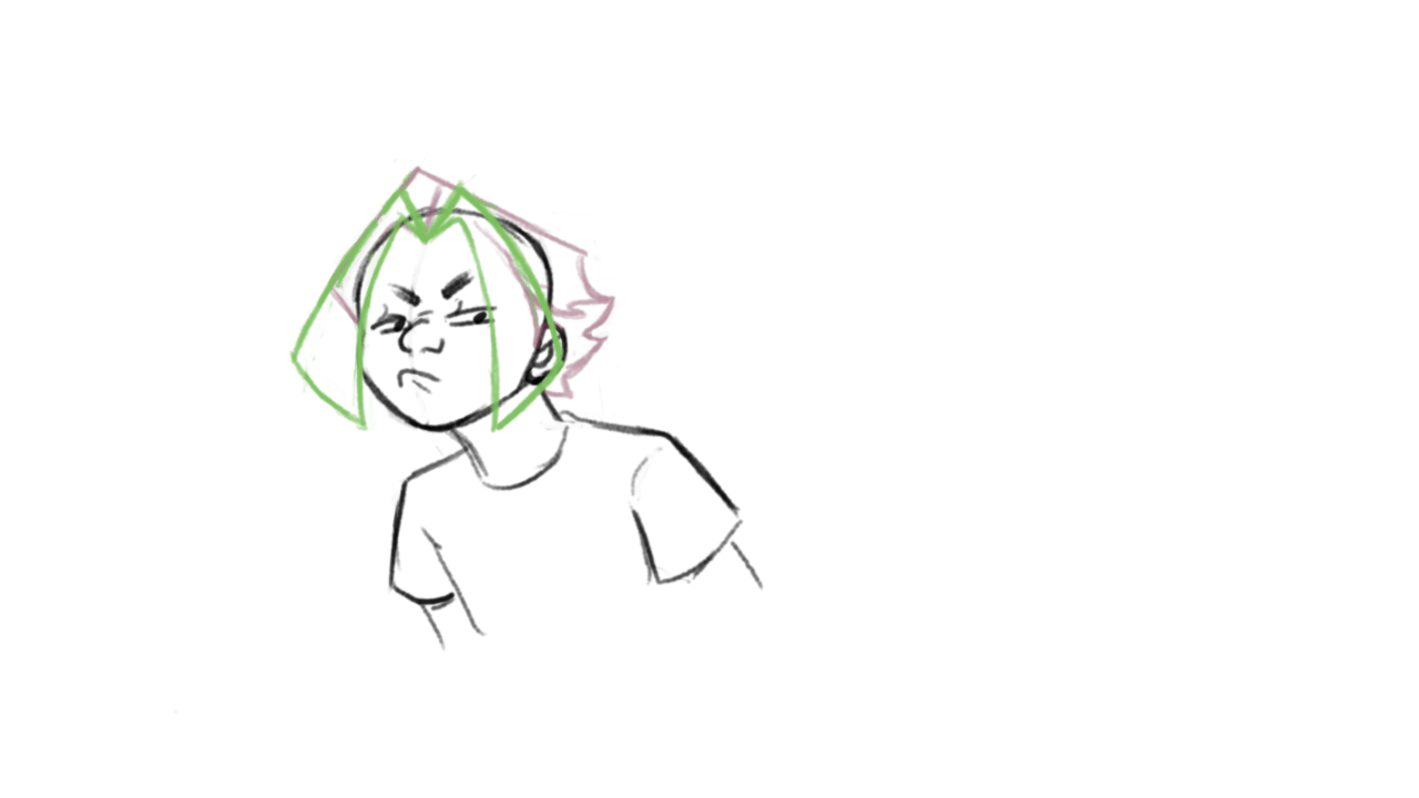 Gani hair flounce