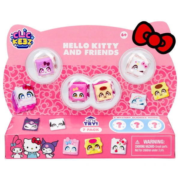 Clickeez Hello Kitty & Friends 7er Set | Smyths Toys Deutschland