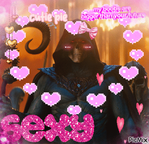skeletor my beloved - Free animated GIF