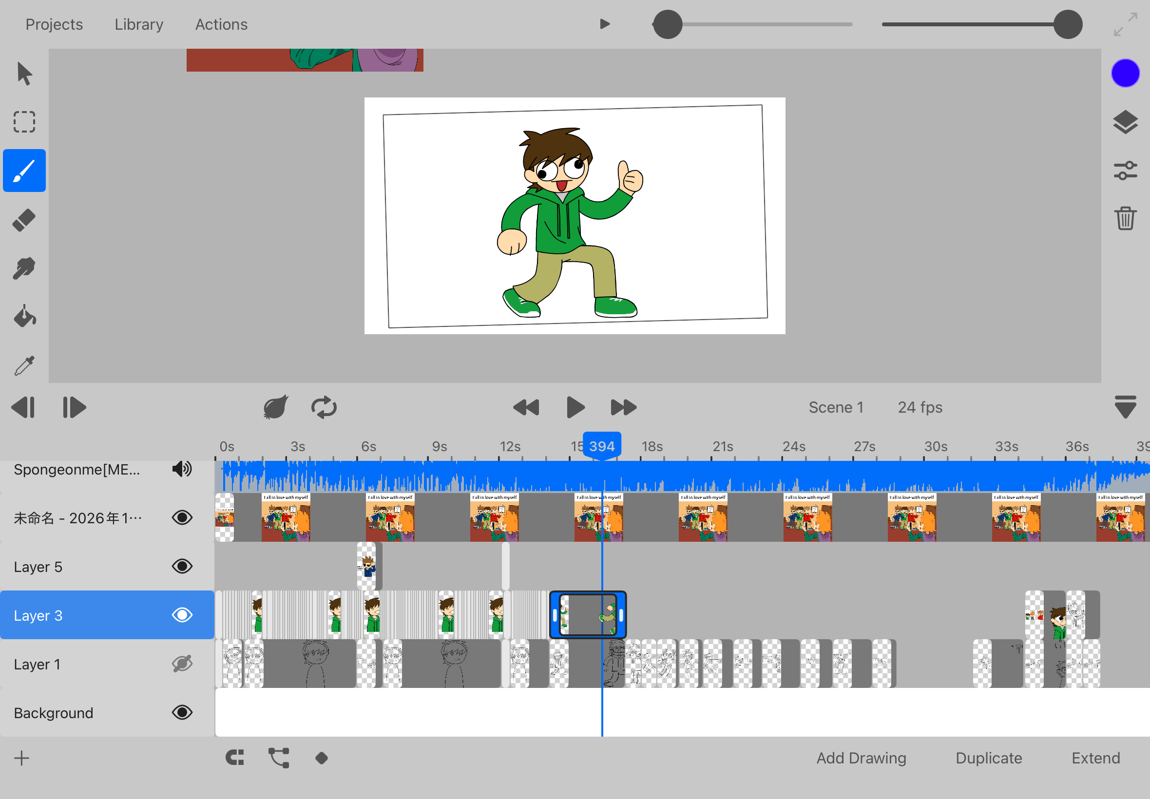 Eddsworld fanmade vid sponge on me meme, started making this few months ago as well