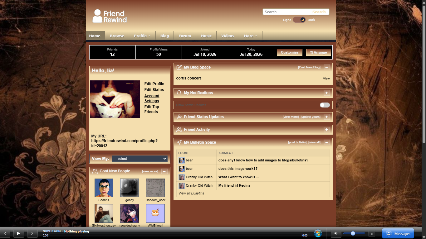 cute homepage