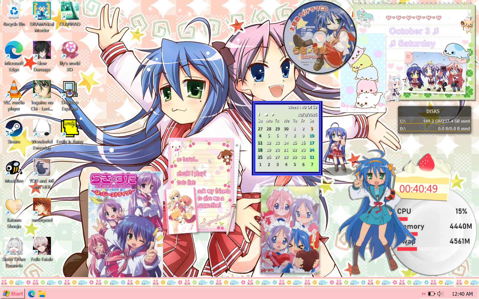 My Moe Desktop!