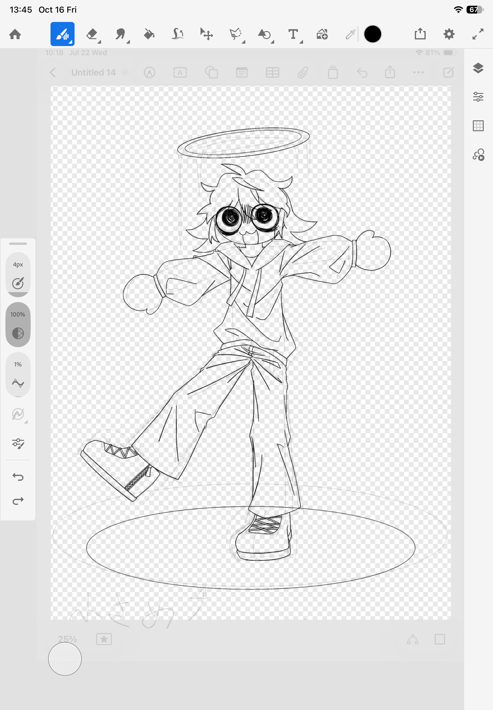 Persona wip art I started few months ago