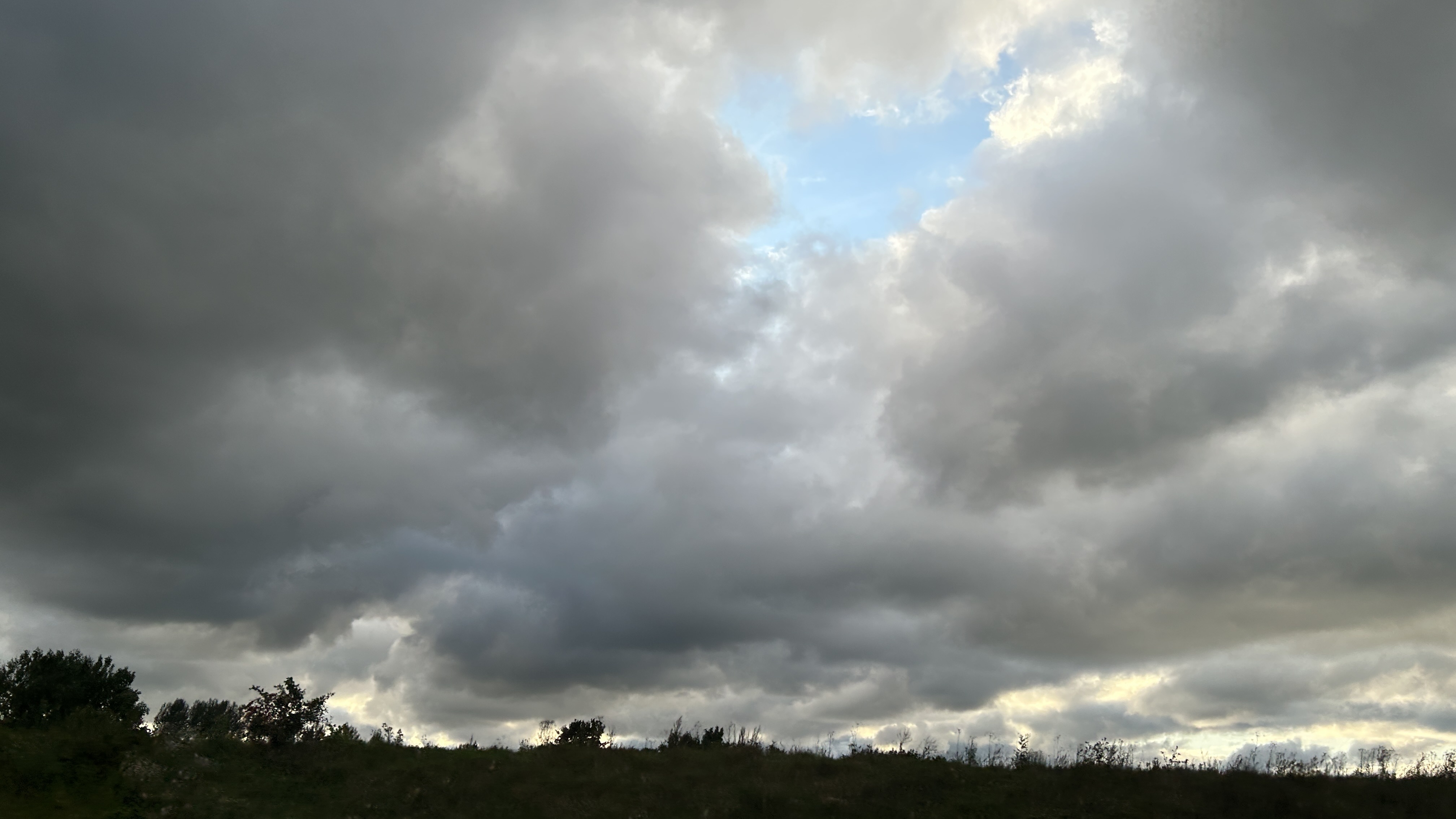 outside