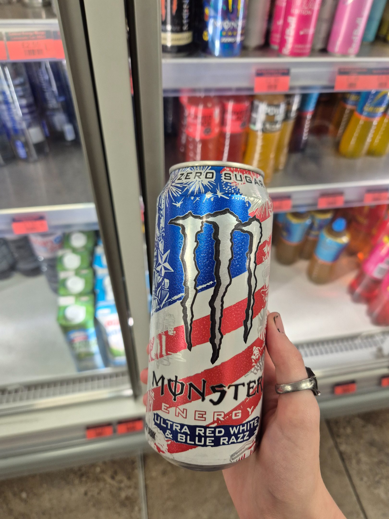Ultra RED WHITE BLUE RAZZ