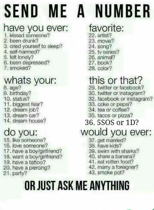 Ask me