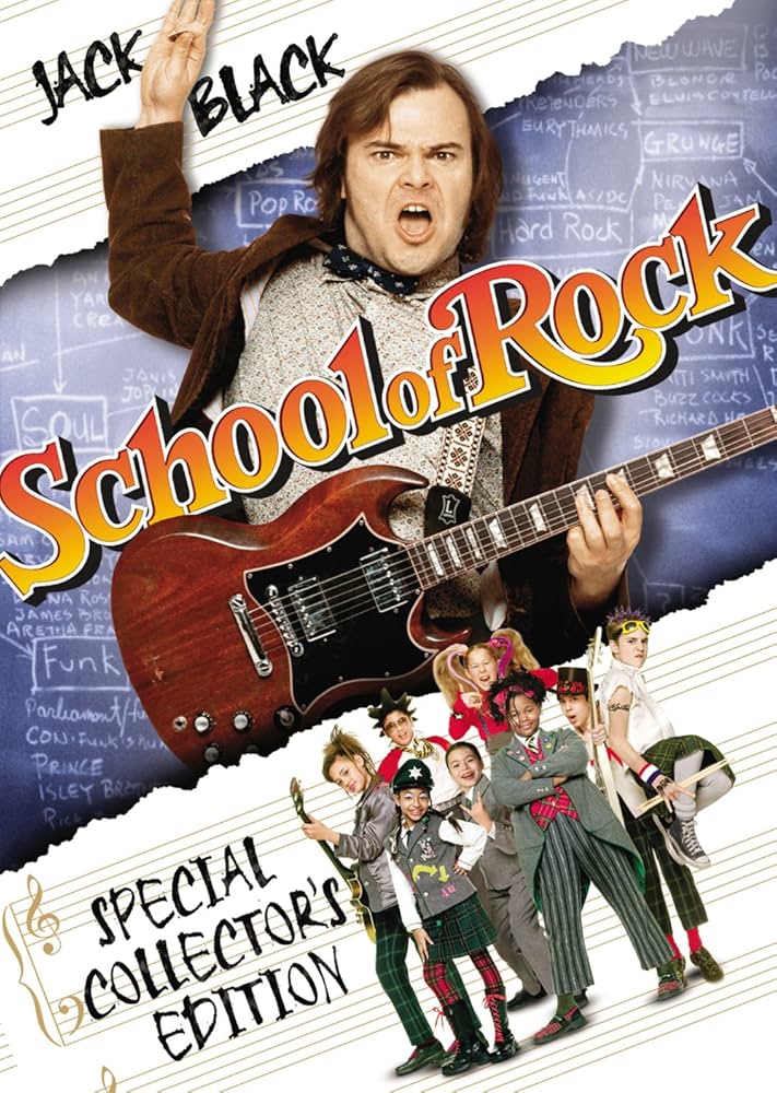 school of rock movie poster