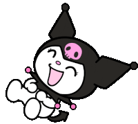 a drawing of a cartoon character with a skull on its head