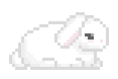 bunny sticker