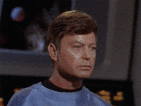 Kirk nodding to McCoy gif