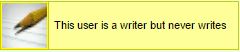 i like writing