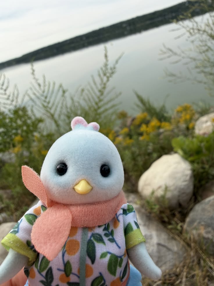 lake selfie