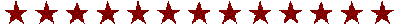 Spinning red stars divider