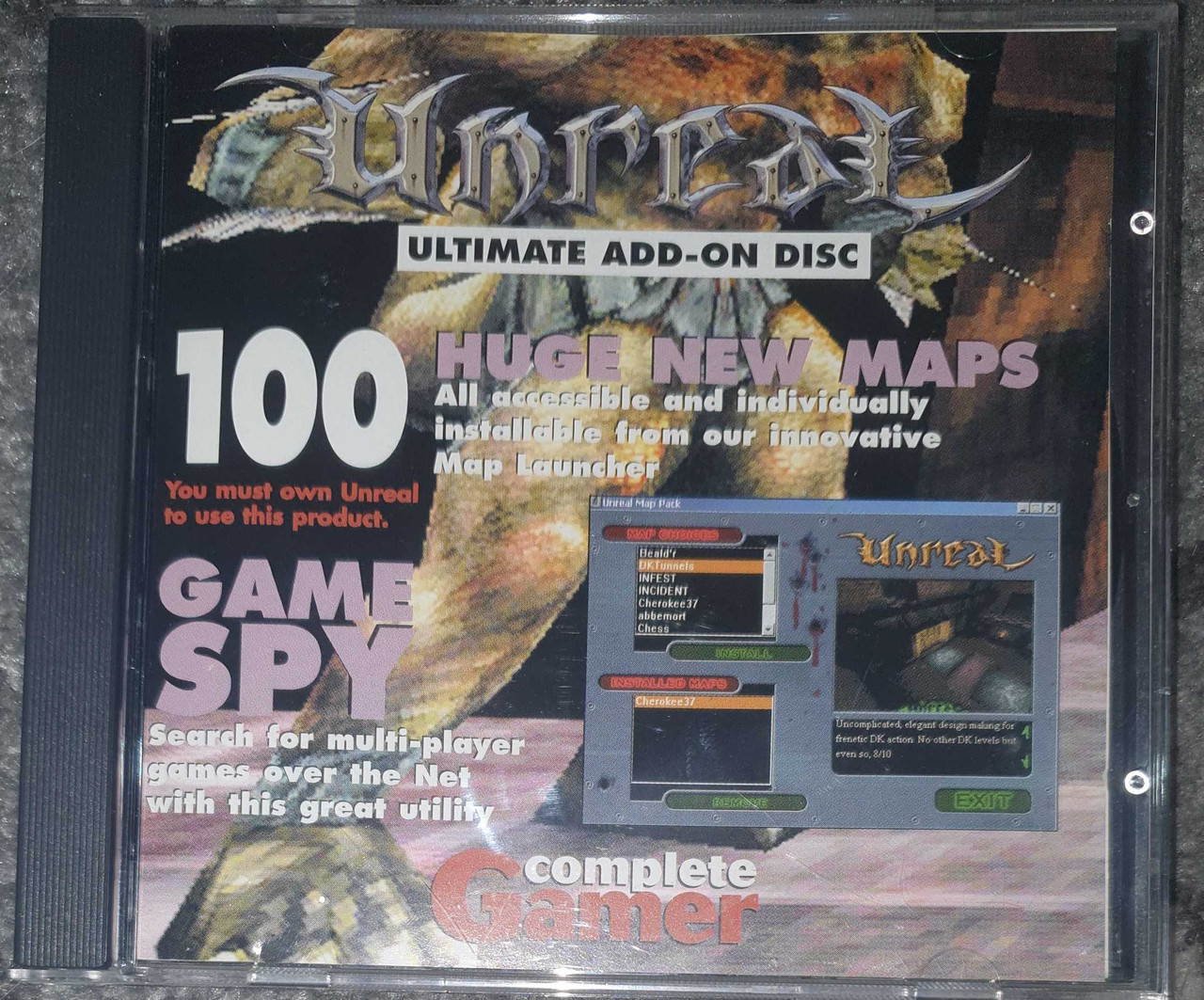 unreal 100 addons CD or smth