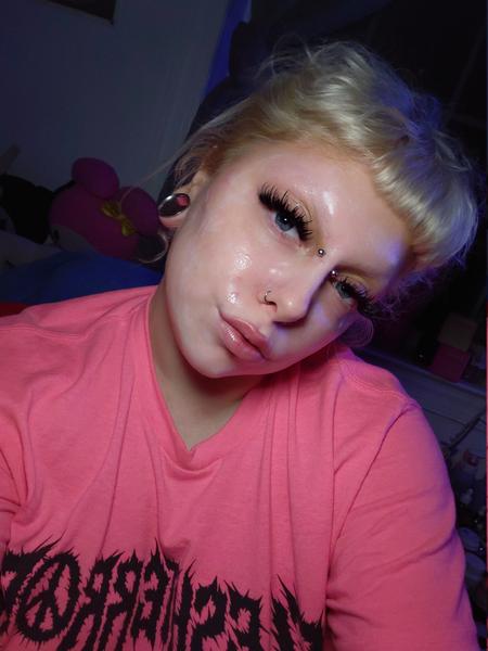 face mask selfie