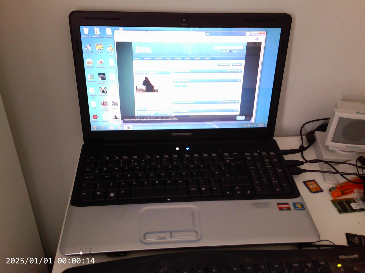 here my new laptop!