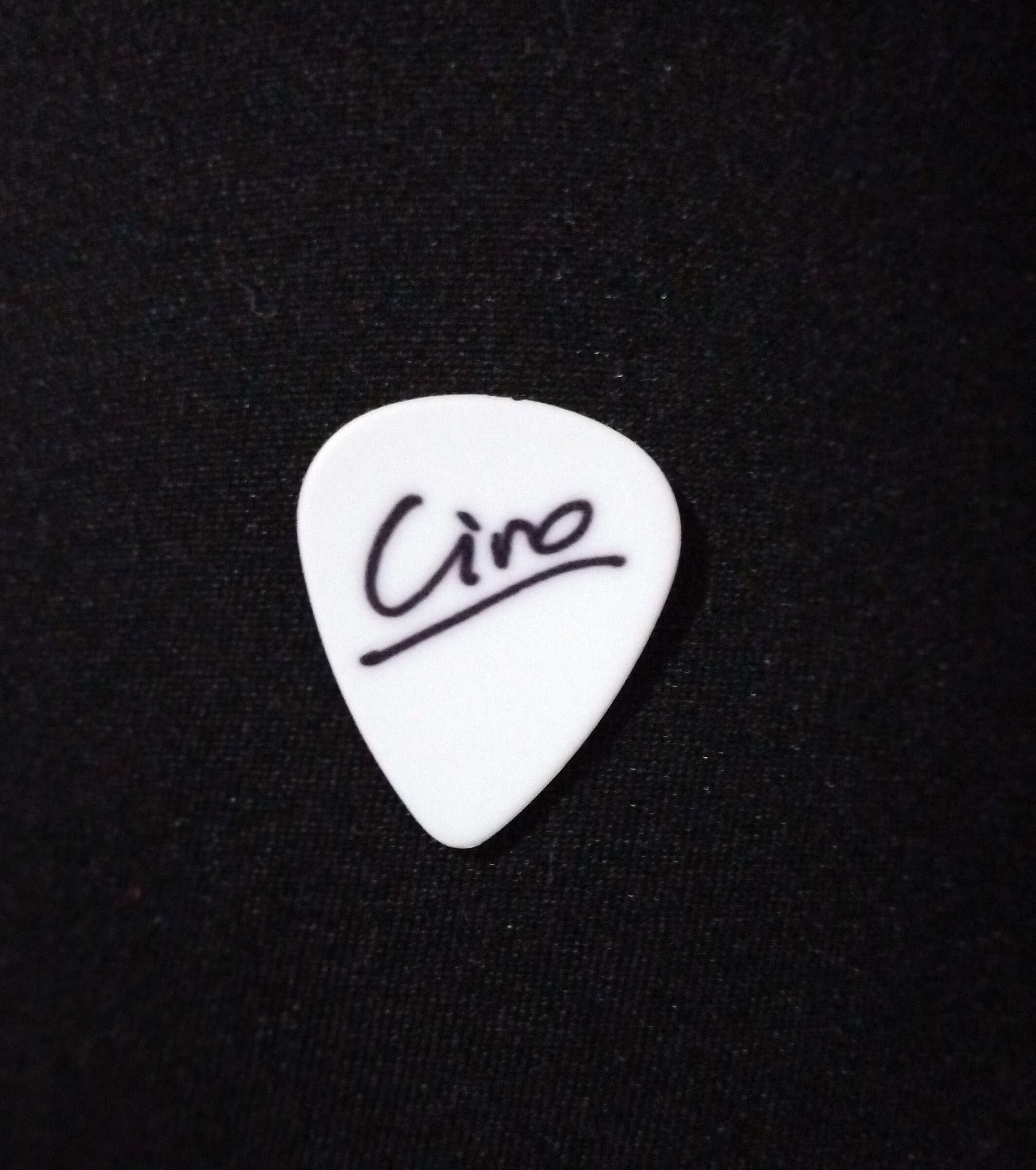 This is the guitar pick!