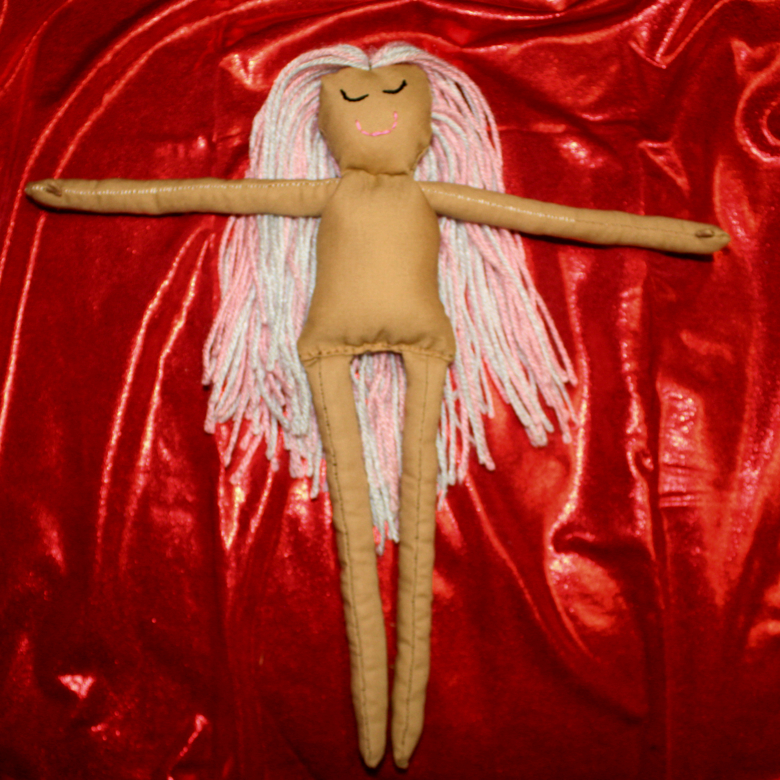 hand sewn doll
