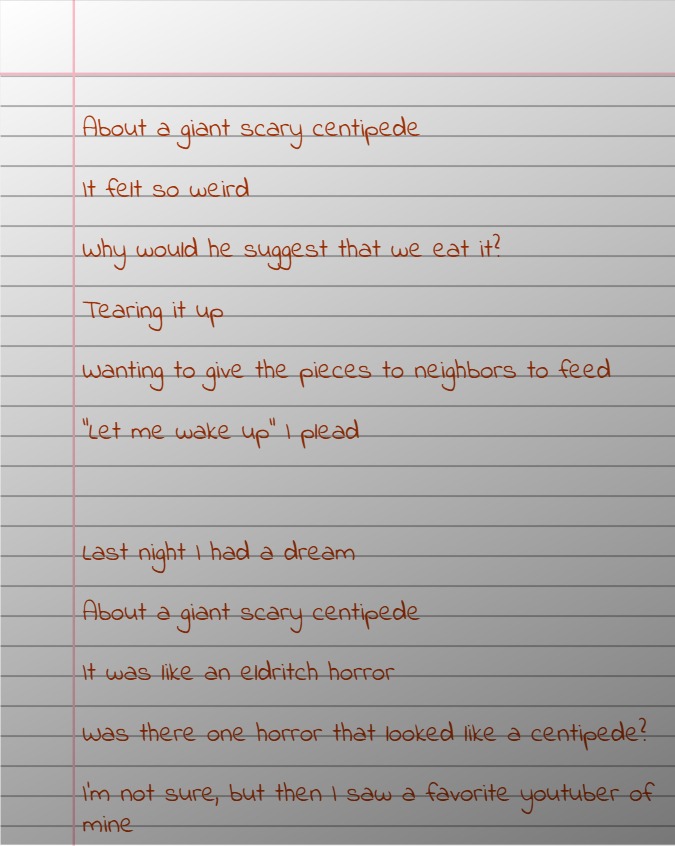 the second page