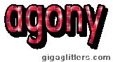 agony glitter