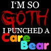 I'm so goth...