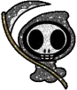 goth blinging reaper