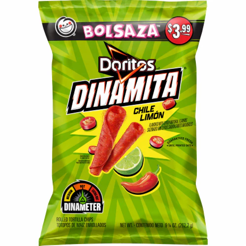 Doritos® Dinamita® Chile Limon Flavored Tortilla Chips, 9.25 oz - Jay C  Food Stores